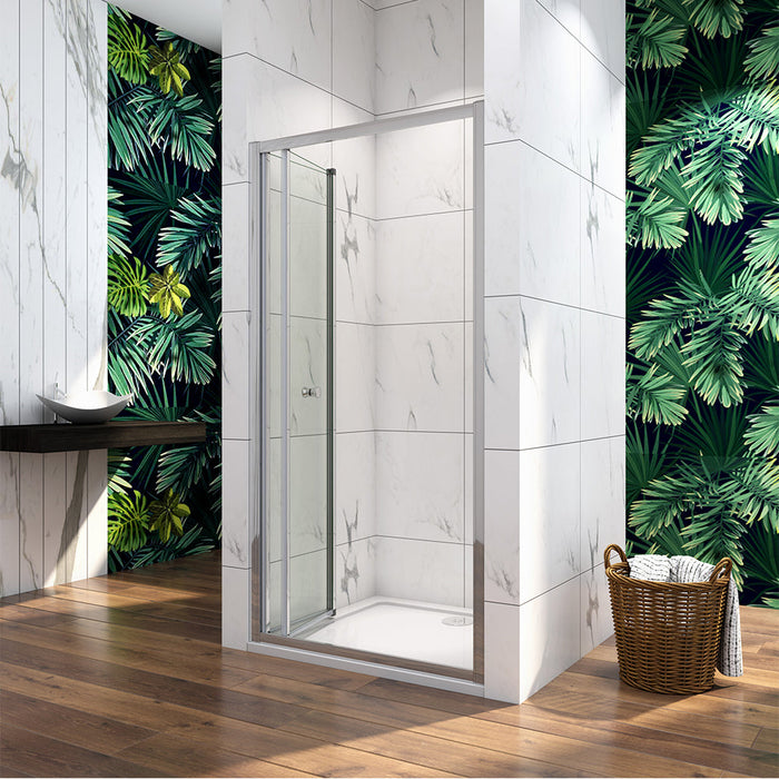 AICA-bathrooms-1900mm-Bi fold-Shower-Doors-2