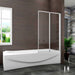 Folding Shower Bath Screen 2 , 4 Panel, Folding, H.1400 Bathroom sets