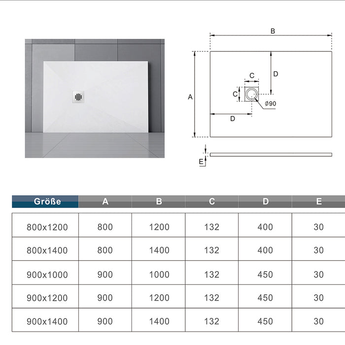 AICA shower enclosure shower door