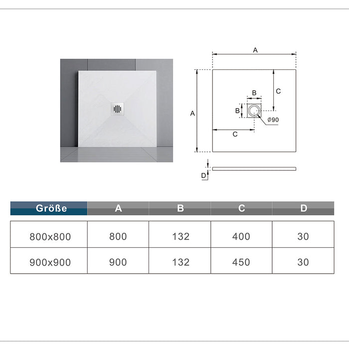 AICA shower enclosure shower door