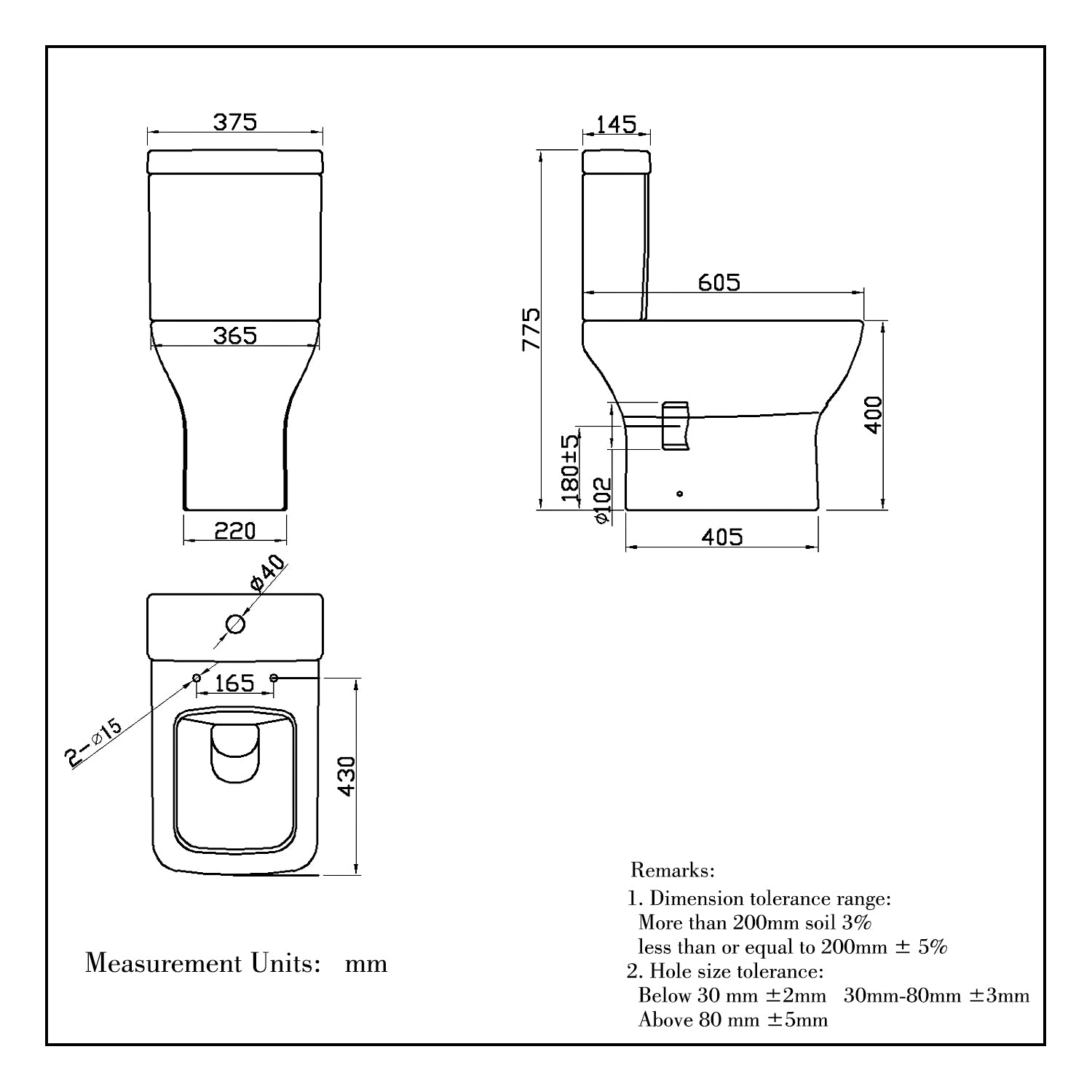 Short deals projection toilet