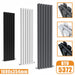 1600x354 vertical,oval column,radiators AICA rads