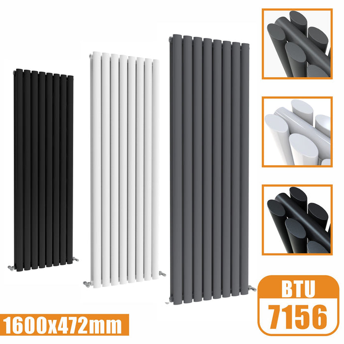 1600x472 vertical,oval column,radiators AICA rads