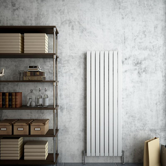 1600x544 Vertical,Flat Panel White Radiators AICA rads