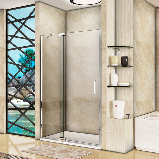 Pivot Shower, door, 8mm easy clean Glass, 800-1200 width,1950