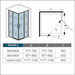 AICA shower enclosure shower door