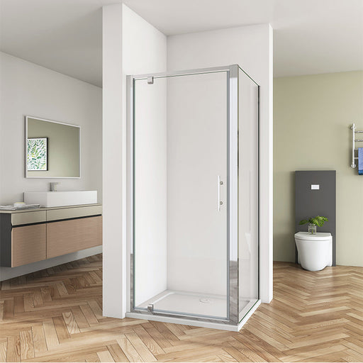 AICA Pivot shower enclosure 1850 shower door