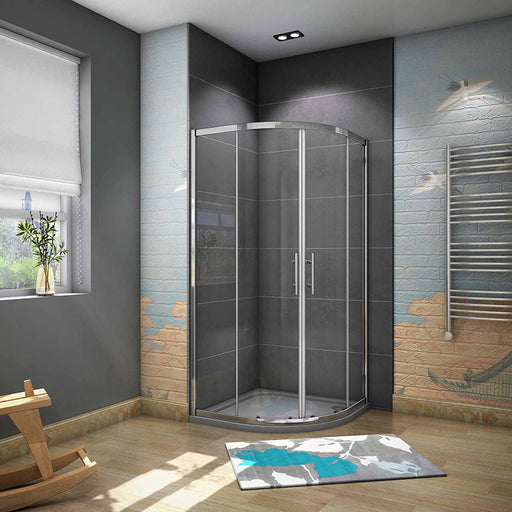 Chrome Shower Quadrant Enclosure, Corner Cubicle H.1900