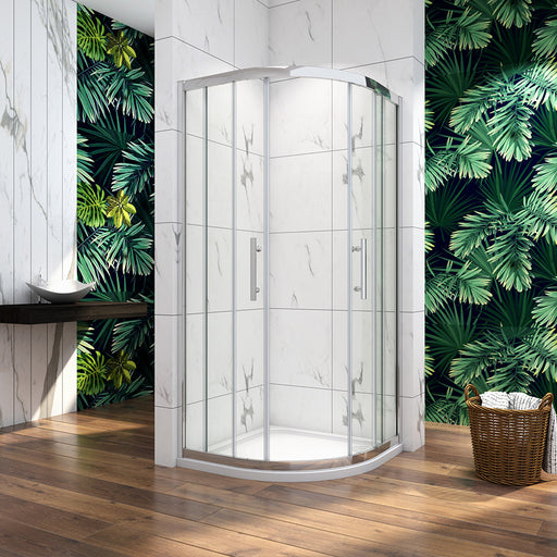 AICA-bathrooms-800x800mm-Quadrant-Shower-Door-2