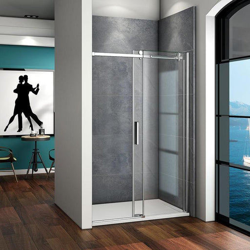 100 | 110 | 120 | 140 x 195 sliding AICA shower door, no tray