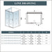 AICA shower enclosure shower door