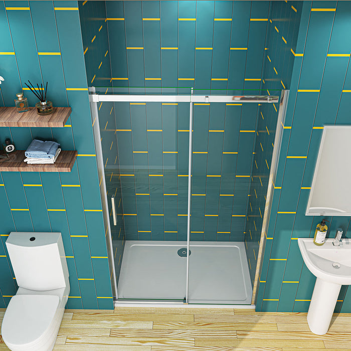 AICA-bathrooms-Shower-Cubicle-Frameless-Sliding-Door-4