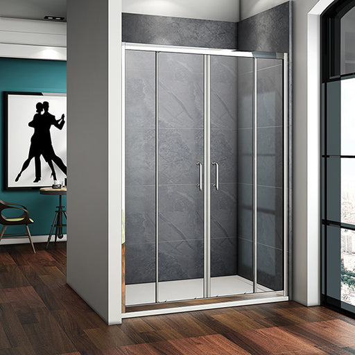 1400x1850 Walk In Sliding AICA shower enclosure, Screen Door,Shower Tray