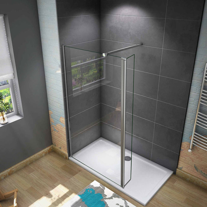 Walk in 8mm easy clean Shower screen,300 pivot Panel,