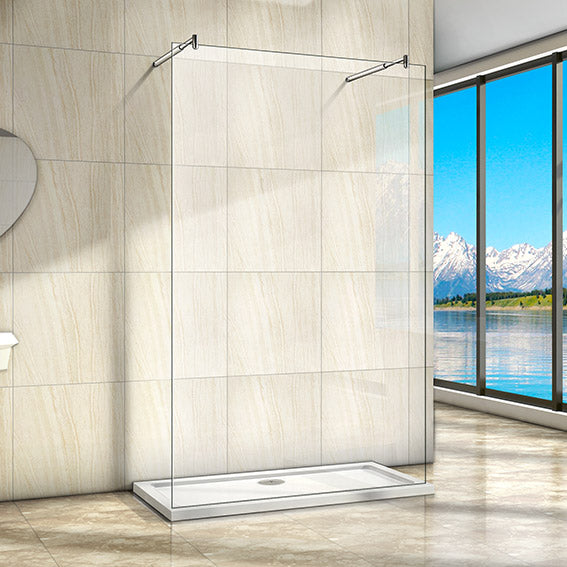 Wet Room Shower Enclosure Screen Panel 8mm — Aica Bathrooms United Kingdom