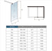 glass shower screen,shower glass panels,shower glass