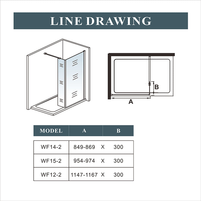 AICA shower enclosure shower door