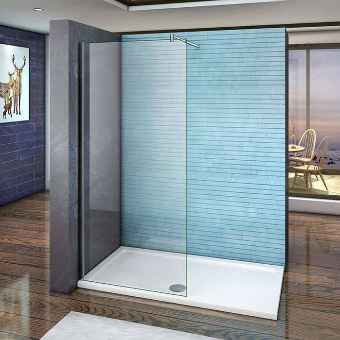 Walk in Wet Room Shower screen,8mm NANO Glass,1850 1950 2000