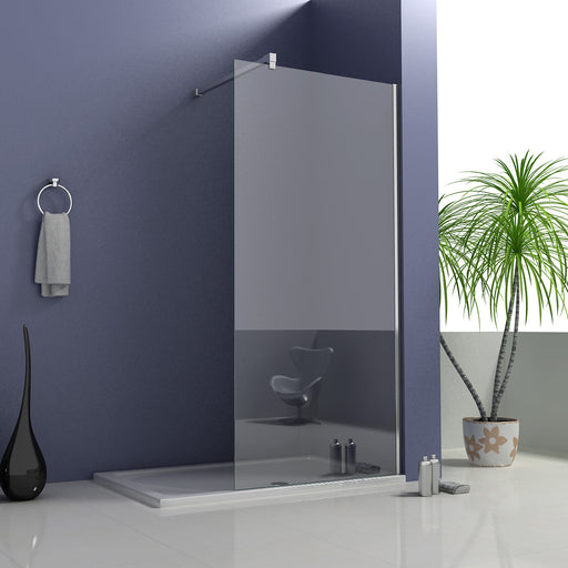 Wet Room Shower screen, Panel, 8mm NANO Glass,1850