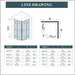 AICA-bathrooms-100x90-Quadrant-Sliding-Shower-Enclosure-5