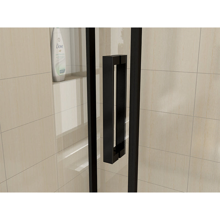 AICA-bathrooms-Black-Shower-Enclosure-1200mm-NANO-Sliding-4